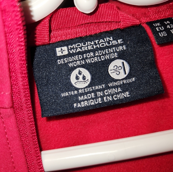 Mountain Warehouse fleece lined rain jacket - Picture 2 of 3